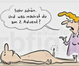 Advent, Advent .....