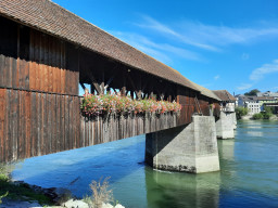 Eine wunderschöne Coverd Bridge