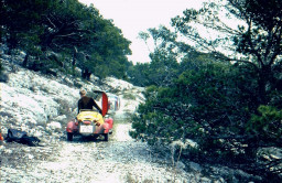 Rast auf der Hochzeitsreise nach Südfrankreich 1970