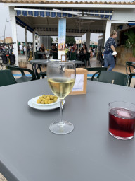Pause nach dem Marktgewühl