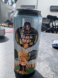 Wird beim Ldil in Spanien als German Black Beer angeboten….hergestellt in Irland