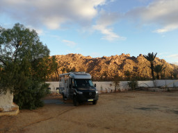 Auf dem Camping Tazka
