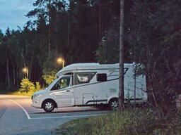 östlich von Stockholm, Parkplatz Artipelag