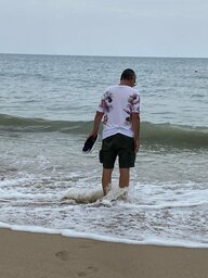 Im Schwarzen Meer bei Krapets