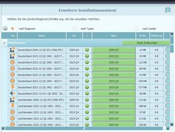 Kartenübersicht
