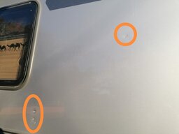 Das sind die einschläge