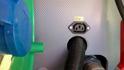 Solaranschluß im Servicefach